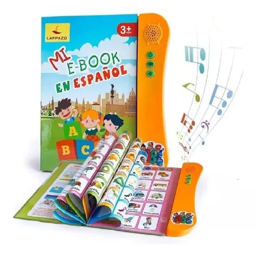 LIBRO DIDACTICO CON SONIDOS EN INGLES Y ESPAÑOL